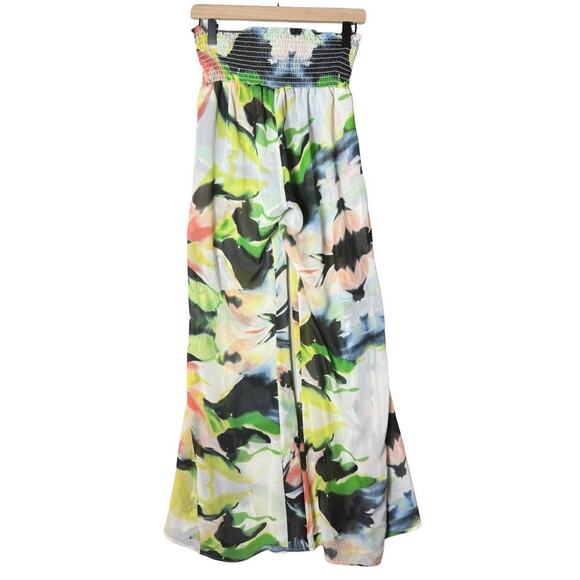 Show Me Your Mumu Women’s Floral Chiffon Wide Leg Pants Built In Shorts Size M - Picture 2 of 10